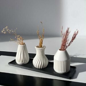 ensemble de mini vase